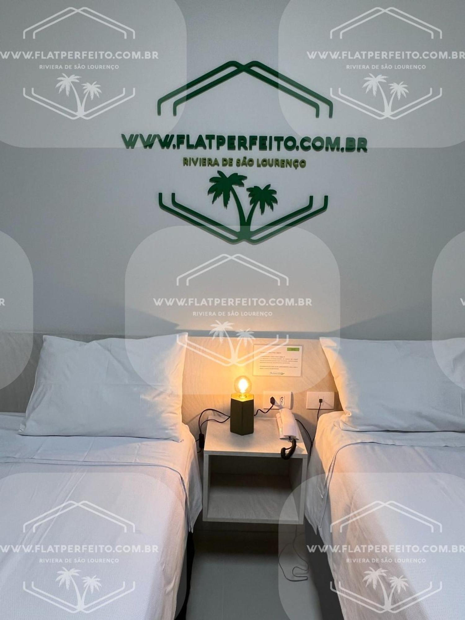 Flat Perfeito Flat Amarilis Em Riviera Sao Lourenco Com Cafe Da Manha E Enxoval Completo Toalhas Praia E Piscina Com Trocas Riviera de Sao Lourenco Bagian luar foto